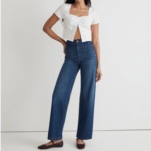 Madewell The Perfect Vintage Wide Leg Jean sz 26